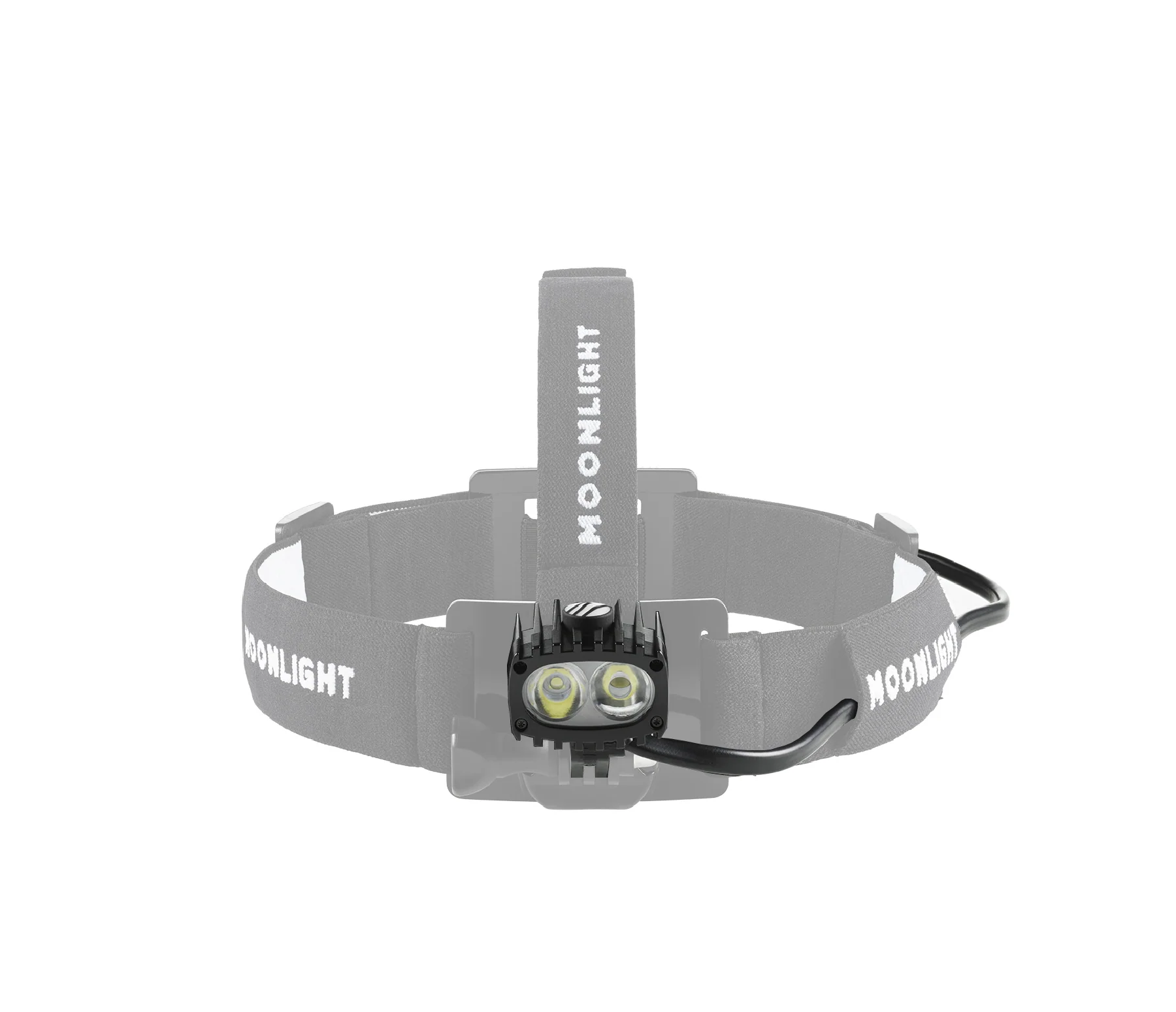 Bright As Day 800 lamp head with integrated cable on a white background